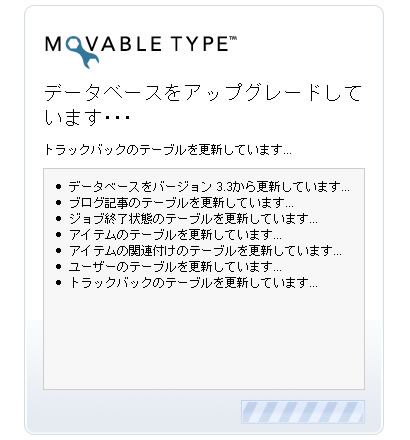 MovableType4.01のアップグレード